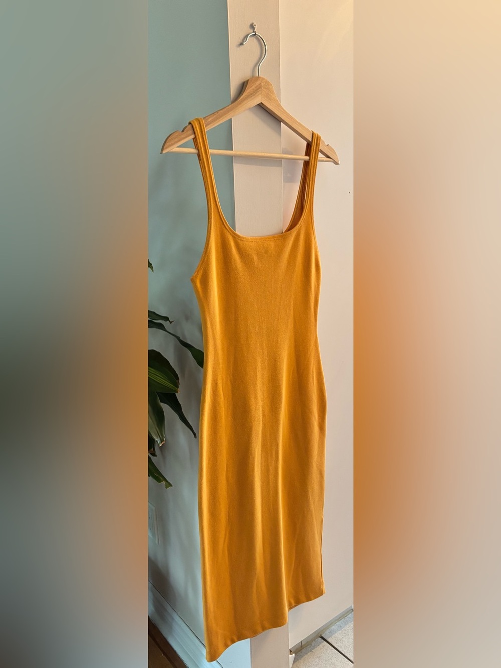 Zara yellow dress